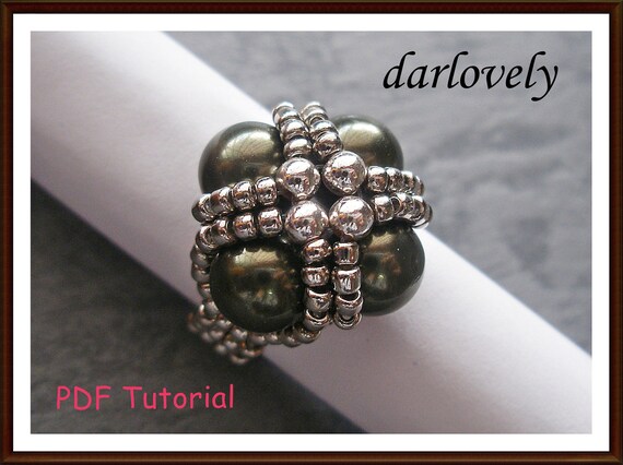 11.5mm Genuine Pearl Lace Craft Ring discounted shoponline